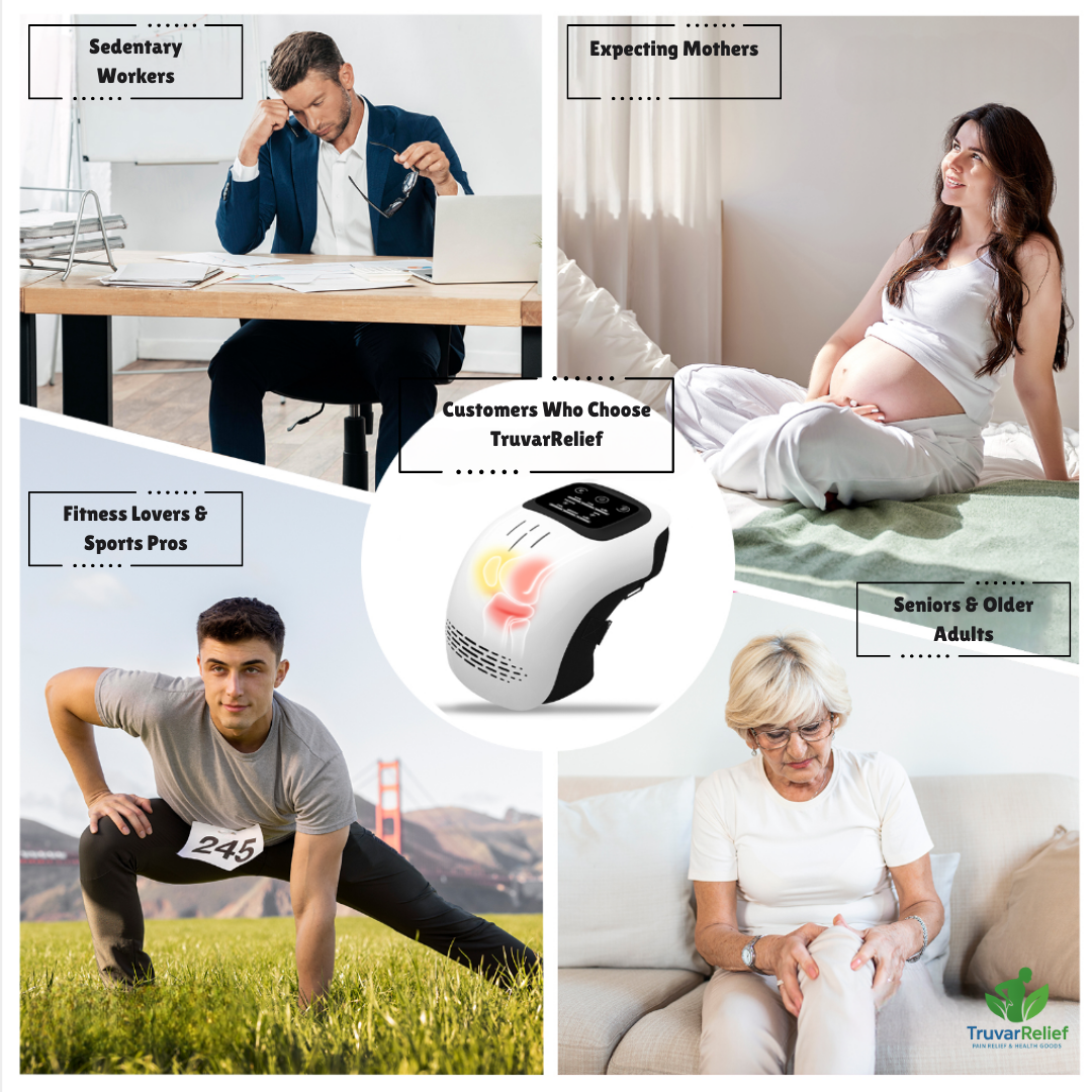 Truvar Relief™ Premium Wireless Knee Massager