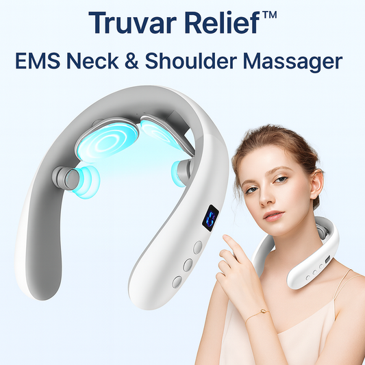 Truvar Relief™ EMS Neck & Shoulder Massager