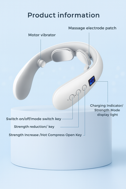 Truvar Relief™ EMS Neck & Shoulder Massager