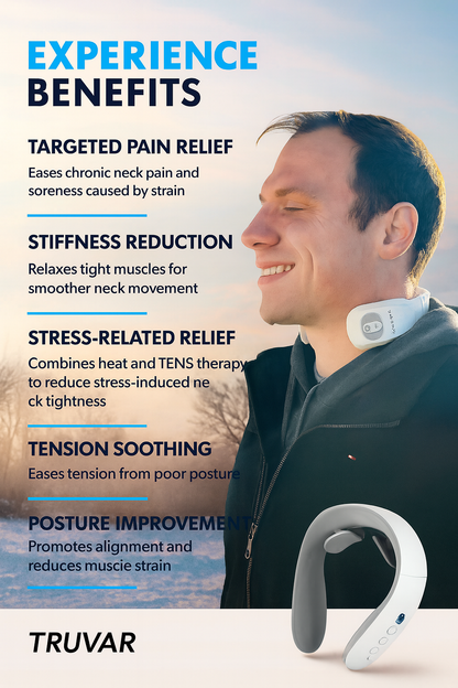 Truvar Relief™ EMS Neck & Shoulder Massager