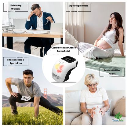 Truvar Relief™ Premium Wireless Knee Massager