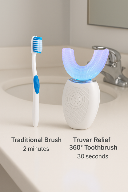 Truvar Relief 360° U-Shaped Electric Toothbrush